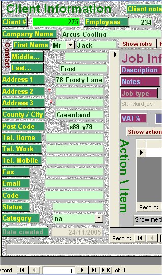 The JobVision Job management system